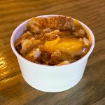 An order of Peach Cobbler from Old 300 BBQ