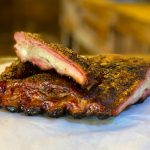Pork ribs at Old 300 BBQ