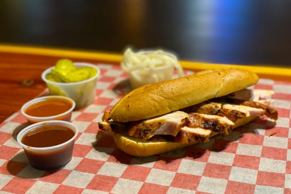 Smoked Turkey Sandwich by Old 300 BBQ